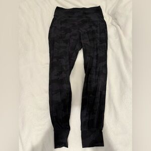 Lululemon Athletica Black Camo Joggers